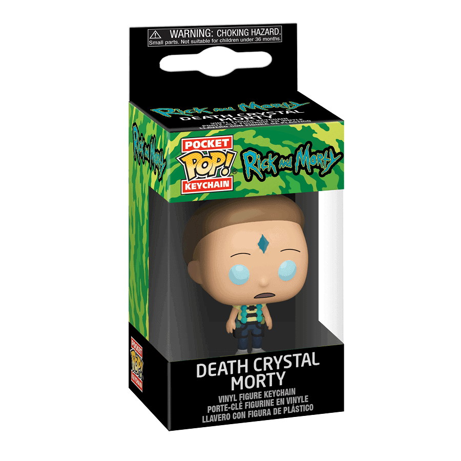 Rick & Morty Pocket POP! Vinyl Keychain Floating Death Crystal Morty 2