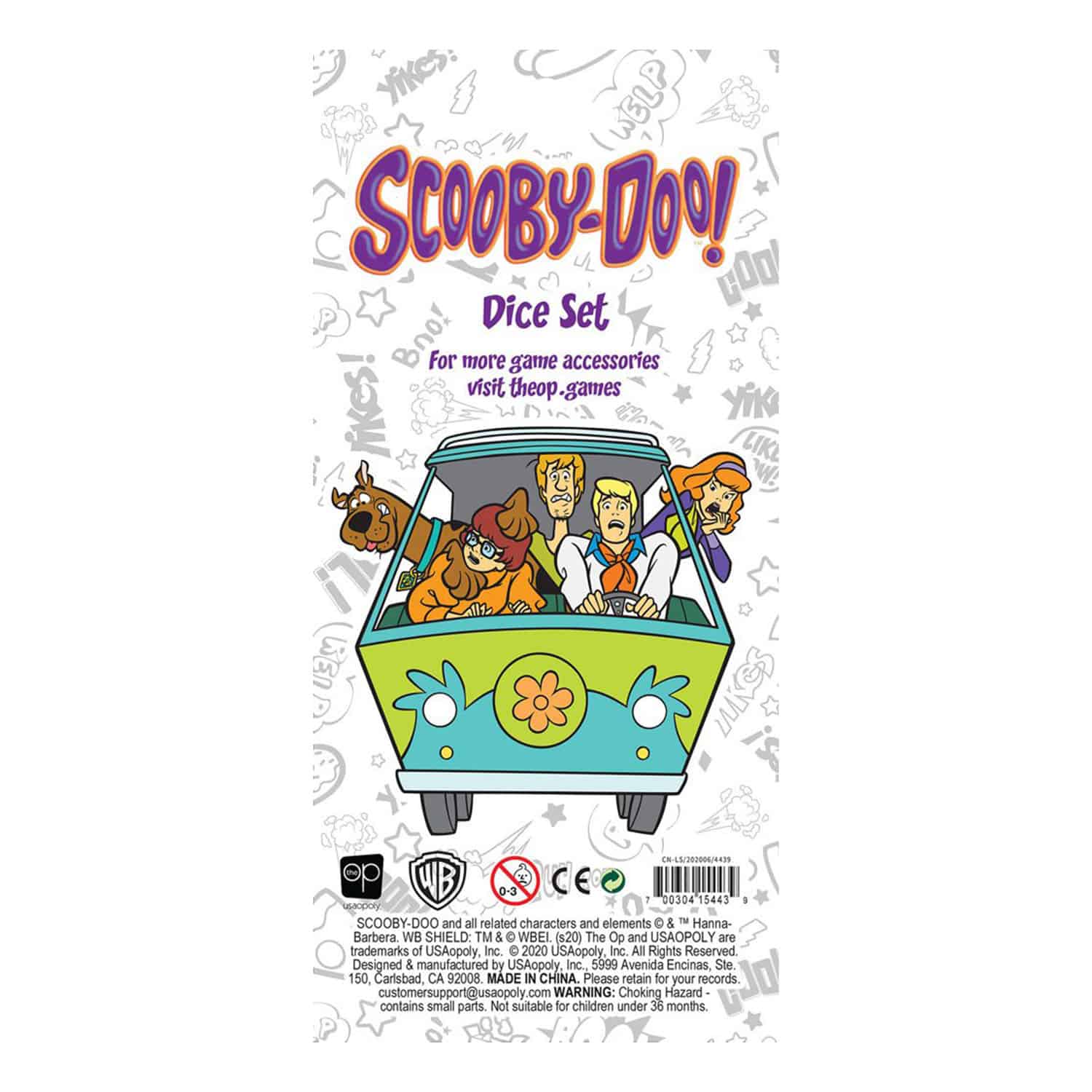 Scooby-Doo Dice Set 6D6 – 6 D6 Dice – Sunnygeeks