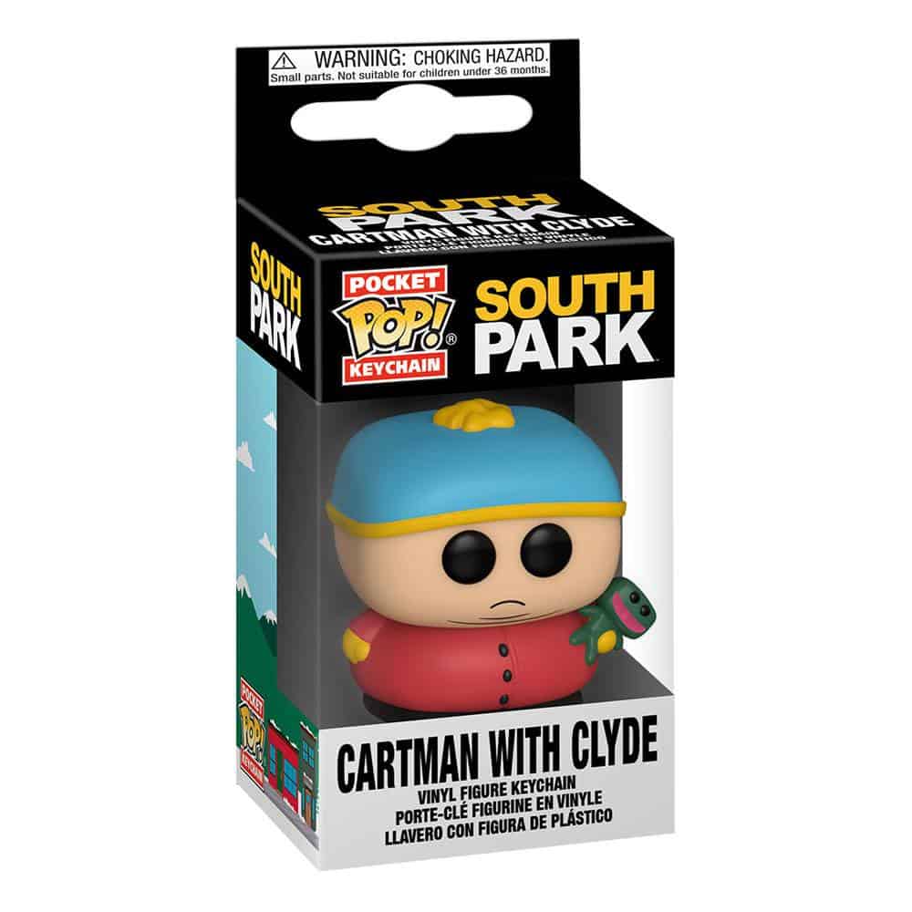 South Park Pocket POP! Vinyl Keychains 4 cm Cartman with Clyde 2