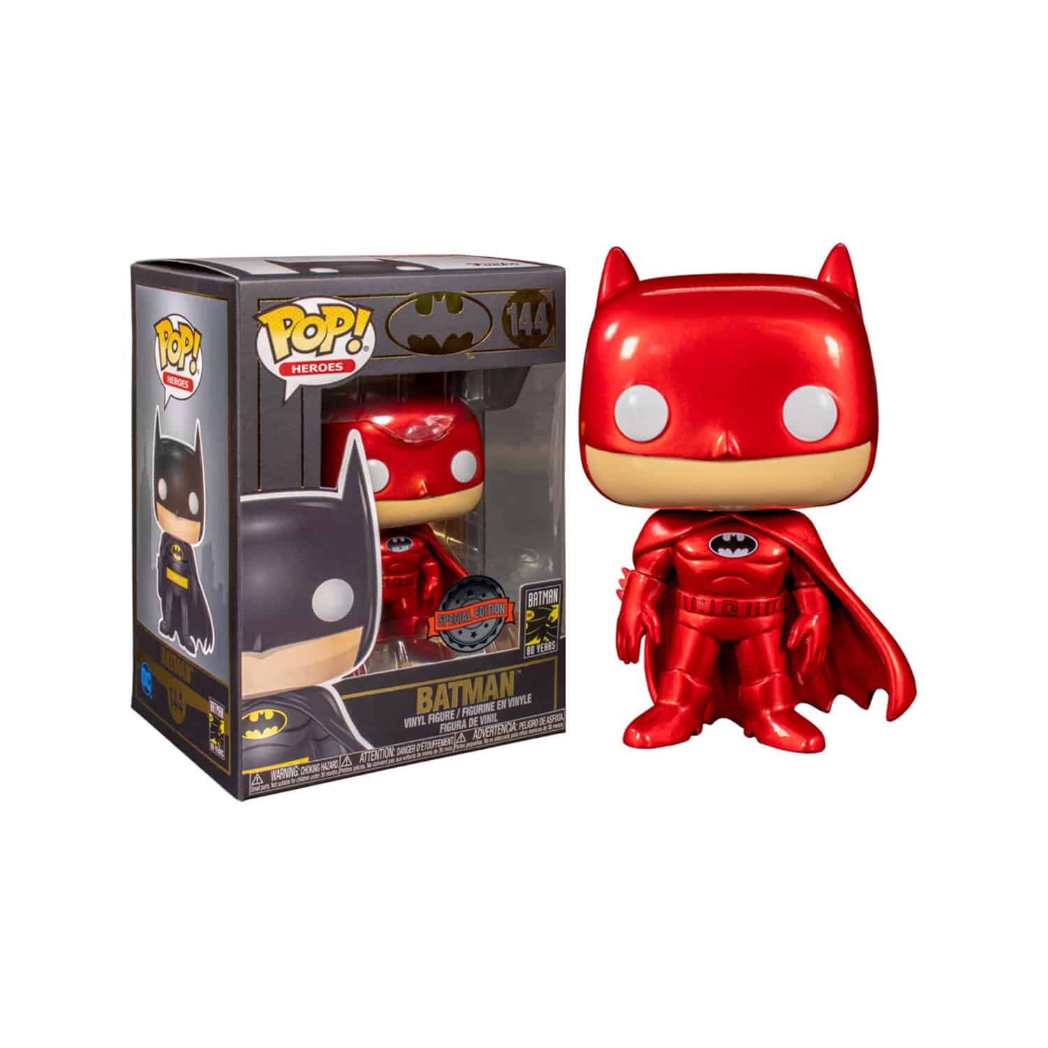 Batman - Red Metallic Batman Funko Pop! (Exclusive)