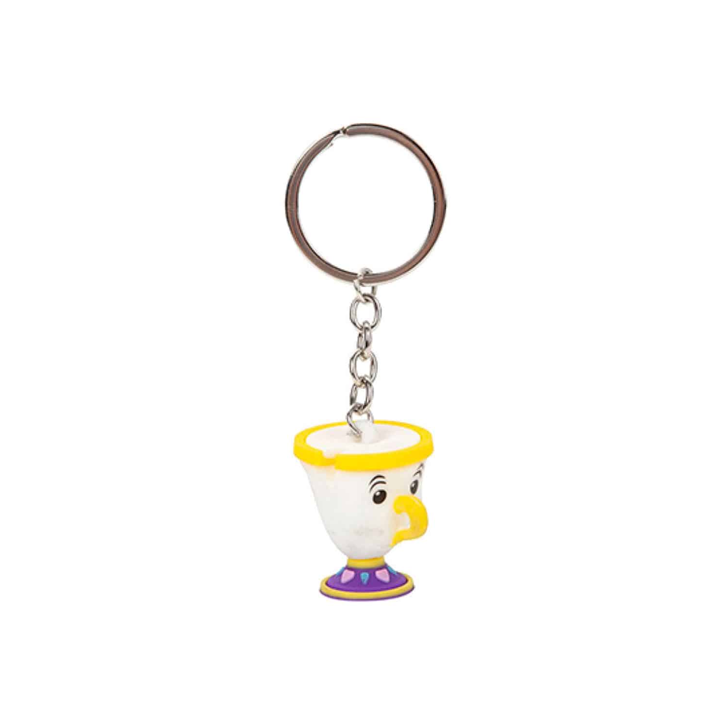 Beauty and the Beast - Chip Keychain