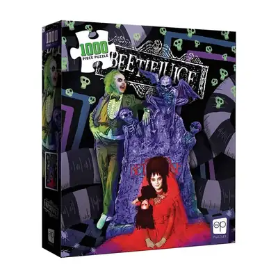 Beetlejuice Puzzle 1000pcs (Graveyard Wedding)