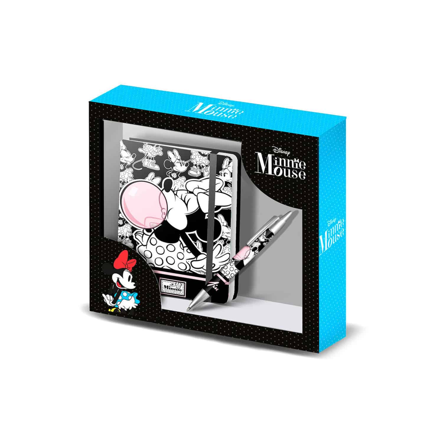 Disney - Minnie Mouse Bubblegum Diary + Pen Set