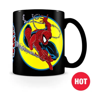 spiderman_iconic_heat_Change_mug_LOCAL Spider-Man Iconic Issue Heat Changing Mug – Marvel Comics
