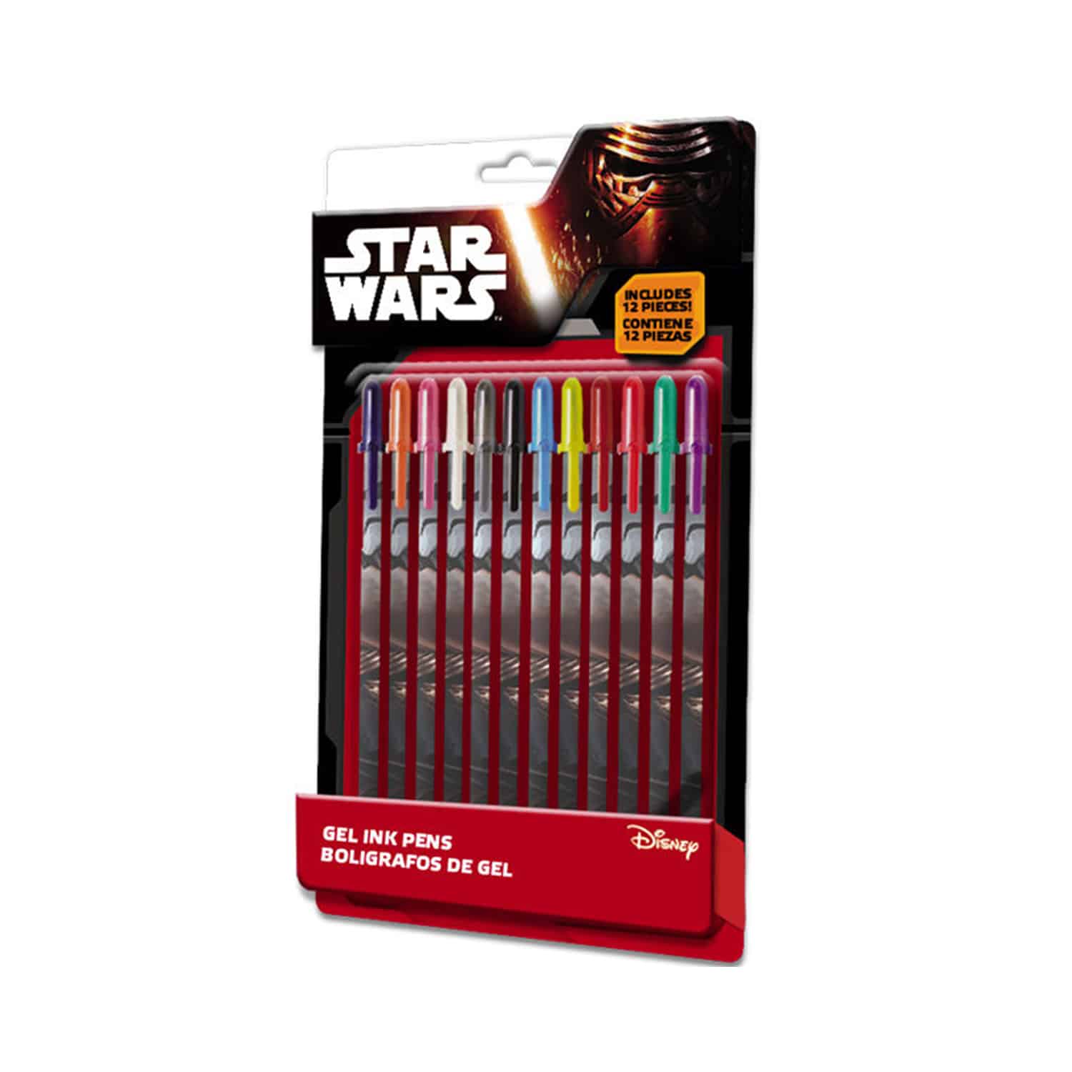 Star Wars - 12 Gel Ball Pens Set