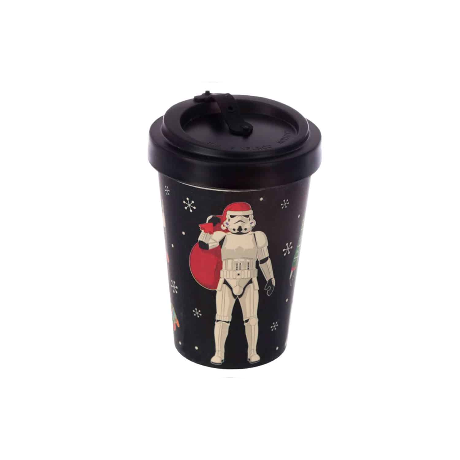 Star Wars - Stormtrooper Christmas Bamboo Travel Mug