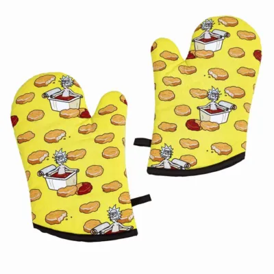 x_fkrm05949 Rick & Morty Oven Glove Set