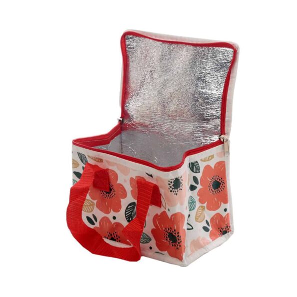 Poppy Fields Pick of the Bunch -Woven Cool Bag Lunch Box-1