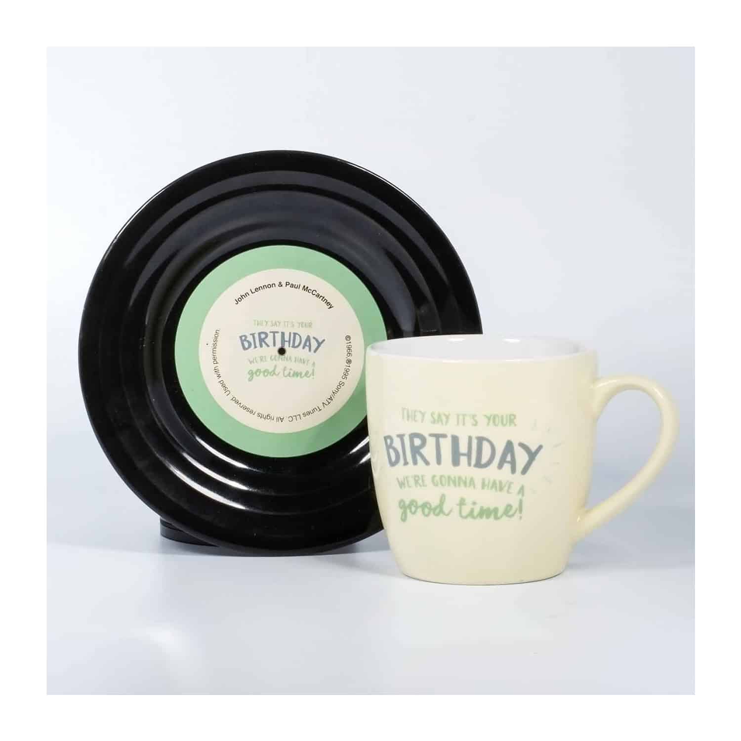 Beatles - L&M Birthday Mug and Saucer Set