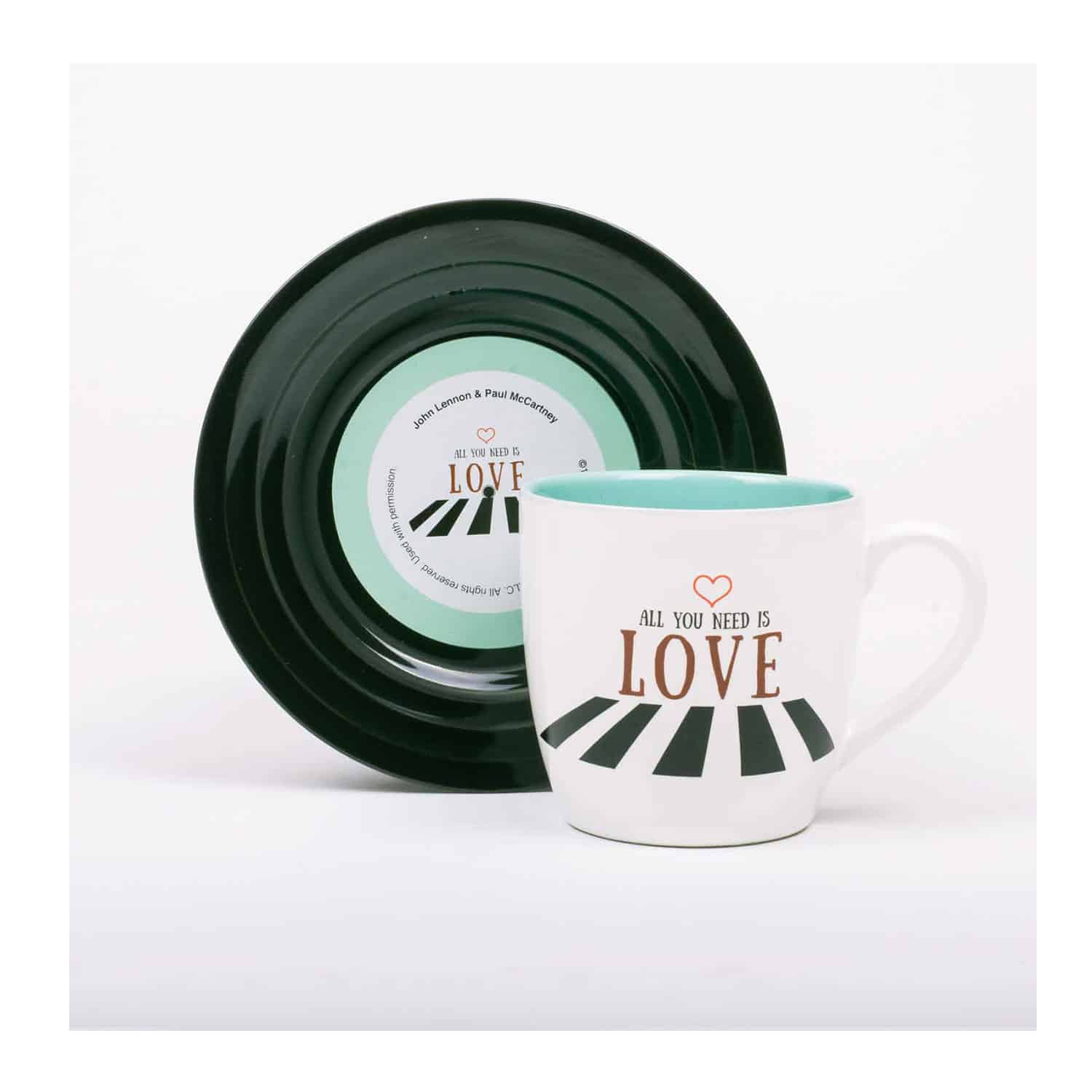 Beatles - L&M Love 2 Mug and Saucer Set