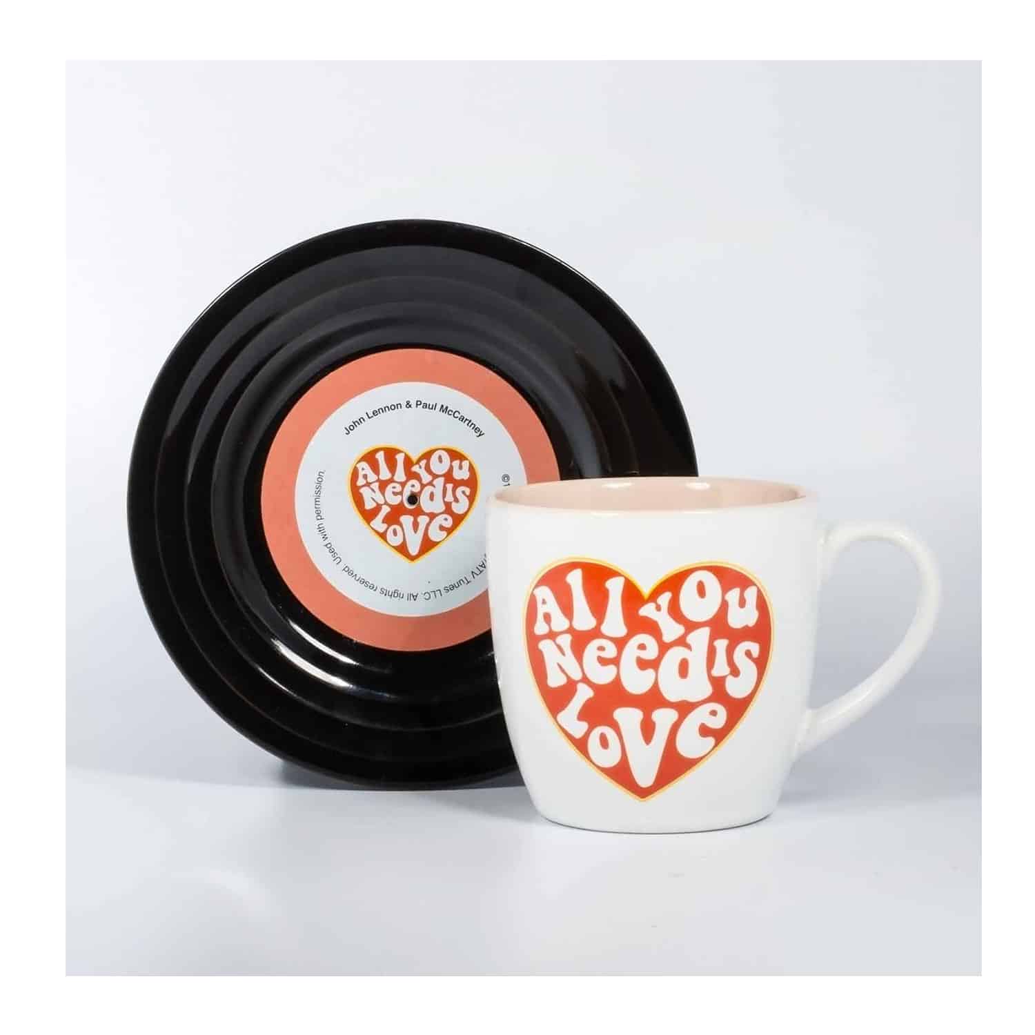 Beatles - L&M Love Mug and Saucer Set