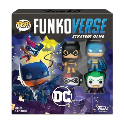 DC Comics Funkoverse επιτραπέζιο παιχνίδι 4 χαρακτήρων σετ βάσης DC Comics Funkoverse Board Game 4 Character Base Set