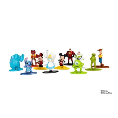 Disney - 10-pack Nano Metalfigs Diecast Mini Figures Wave 1