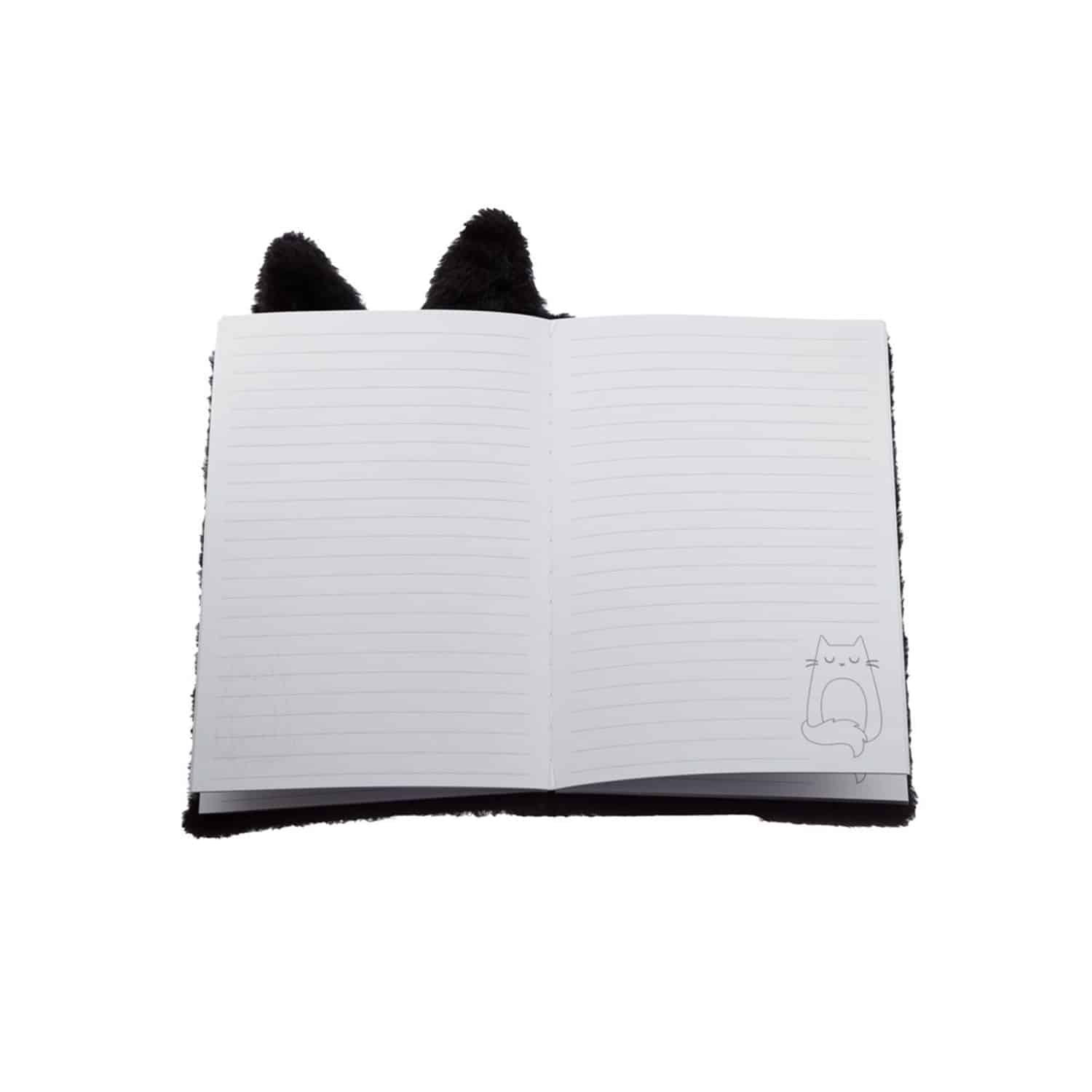 Feline Fine Cat Plush Fluffies Notebook