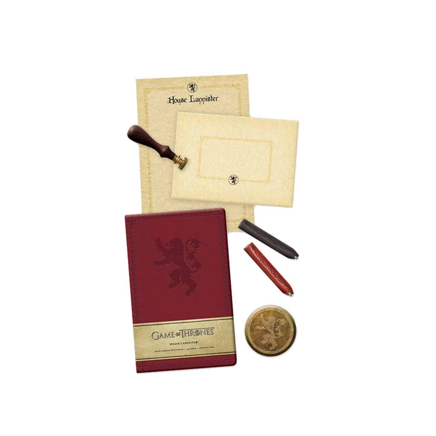 Game of Thrones - House Lannister Deluxe Stationery Set