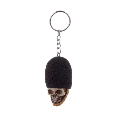 Guardsman Skull Keyring