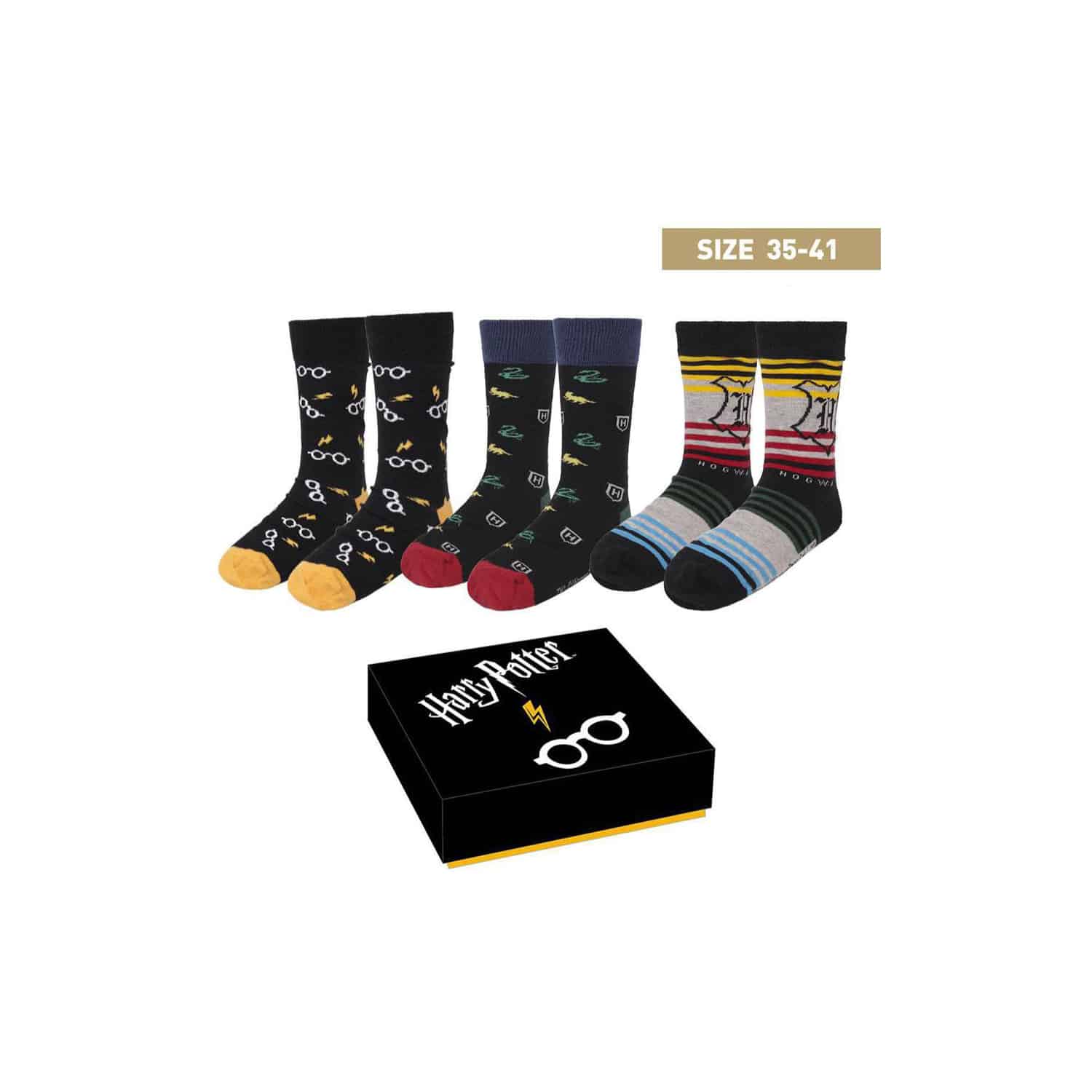Harry Potter - Socks 3-Pack Crests (35/41)