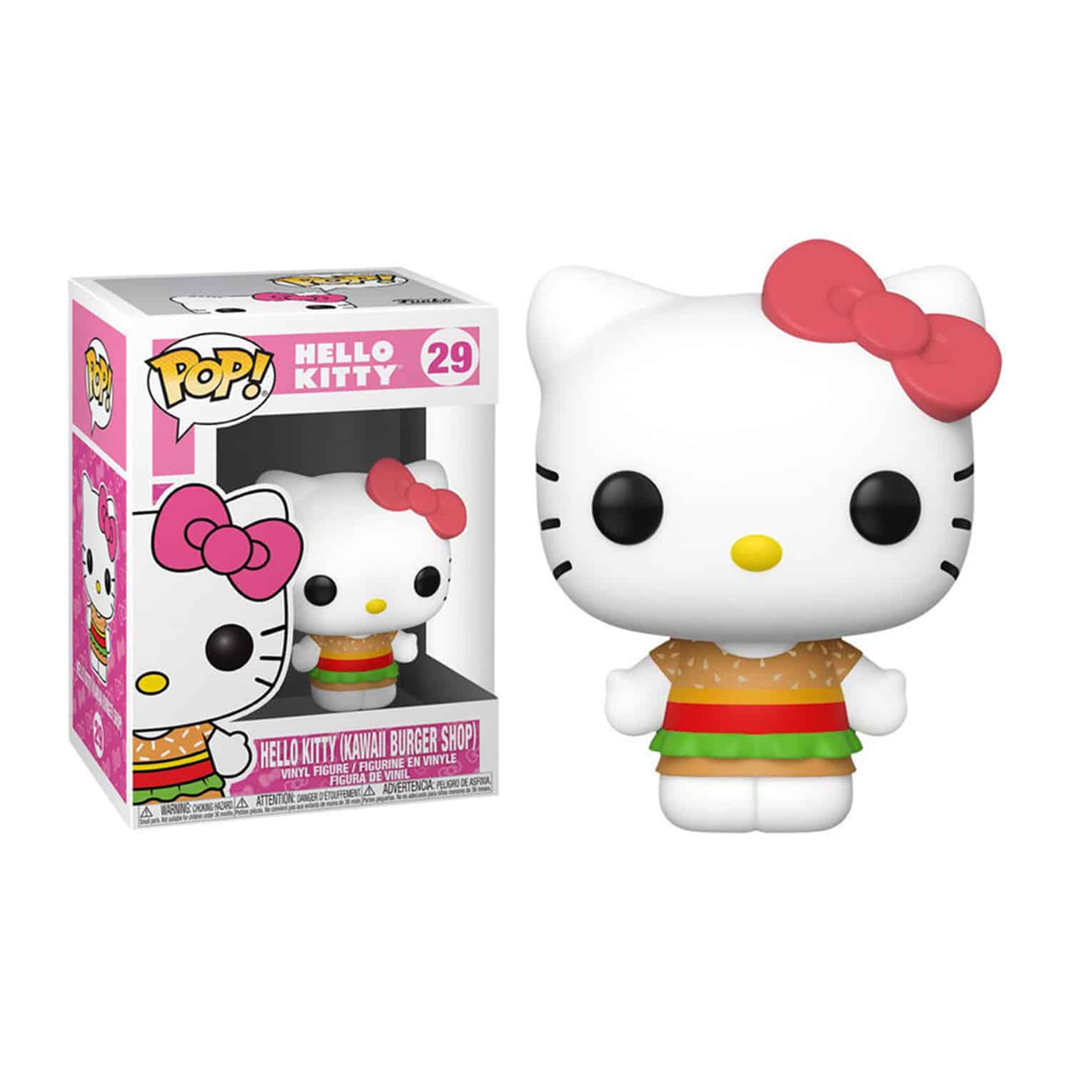 Hello Kitty - Hello Kitty (Kawaii Burger Shop) Funko Pop!