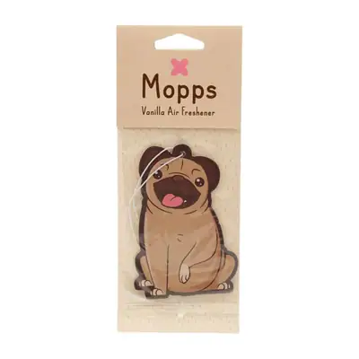 Mopps Pug Vanilla Air Freshener