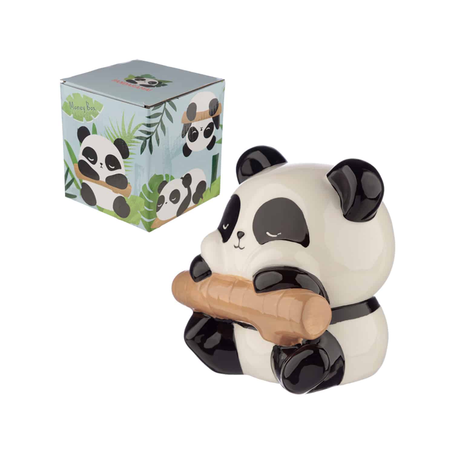 Panda On Branch Money Box