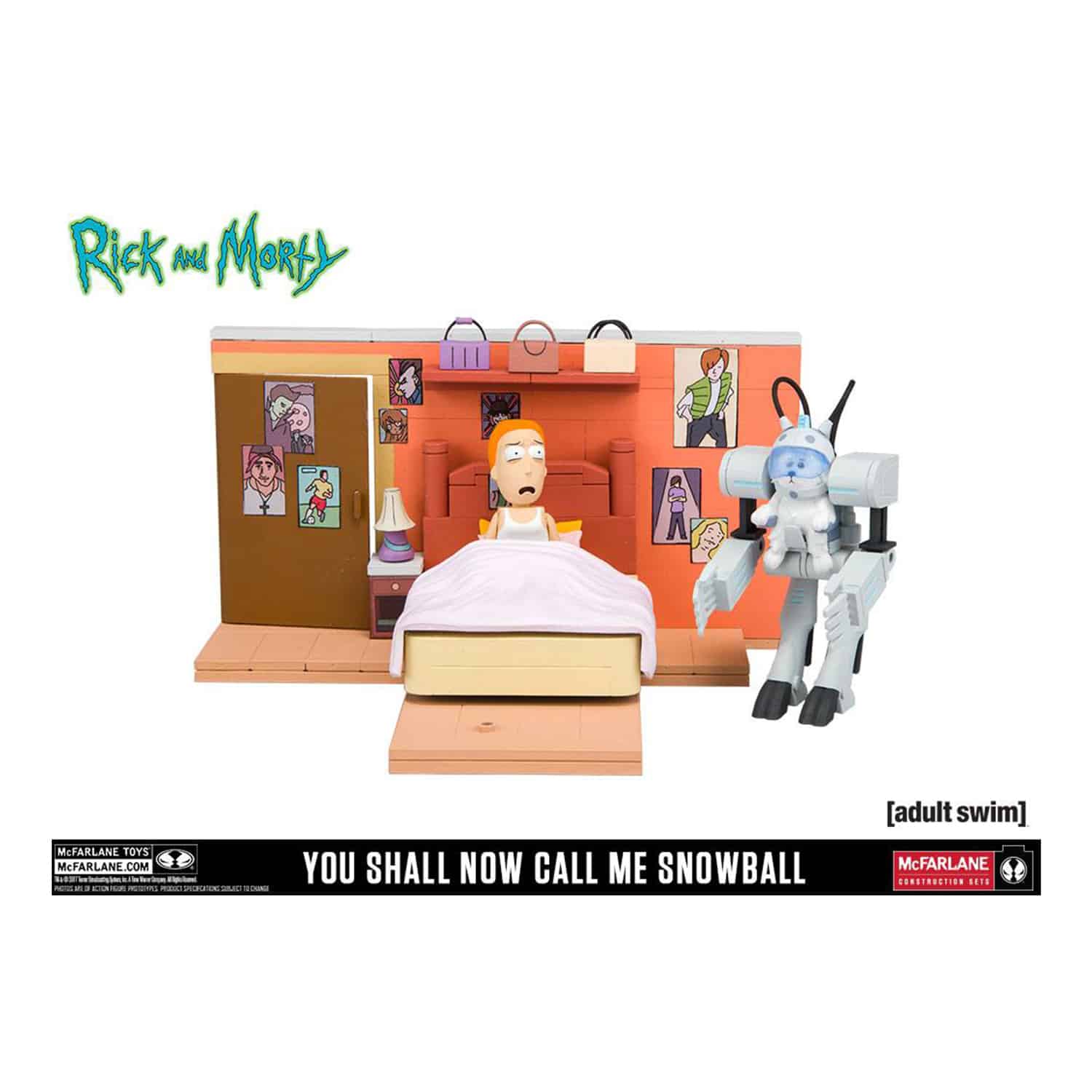 Rick & Morty - "You Shall Now Call Me Snowball" Medium Construction Set