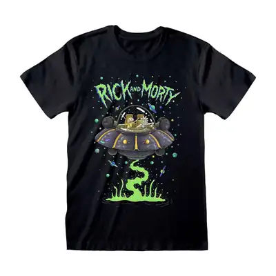rick-and-morty-space-cruiser-t-shirt Rick & Morty – Space Cruiser T-Shirt