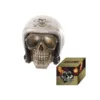 Skull with Helmet and Sunglasses