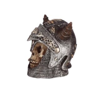 skull-with-medieval-horned-helmet