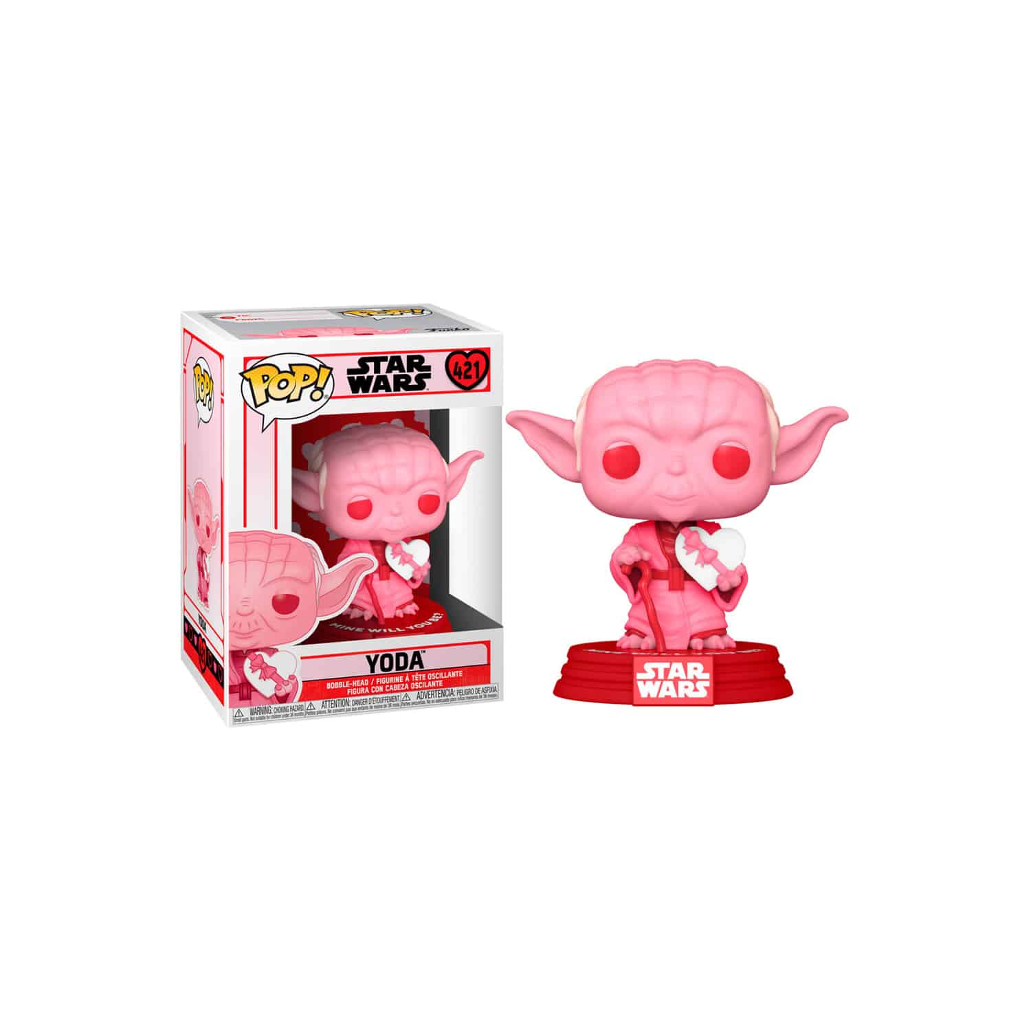 Star Wars - Valentine's Day Yoda Funko Pop!
