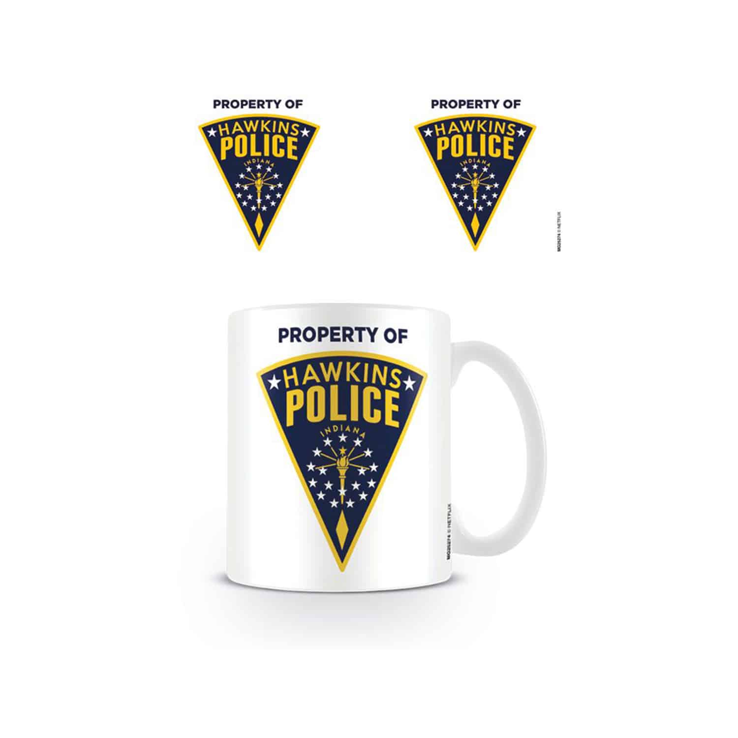 Stranger Things - Hawkins Police Badge Mug