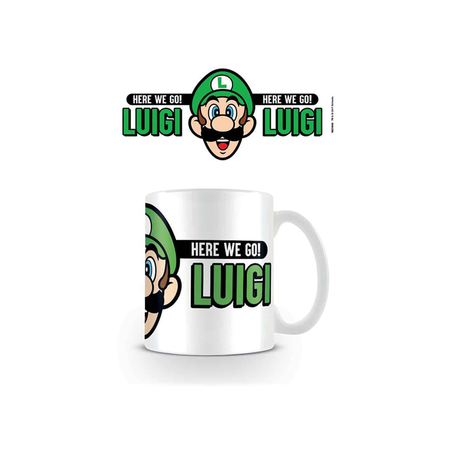 Super Mario  - Luigi Here We Go Mug
