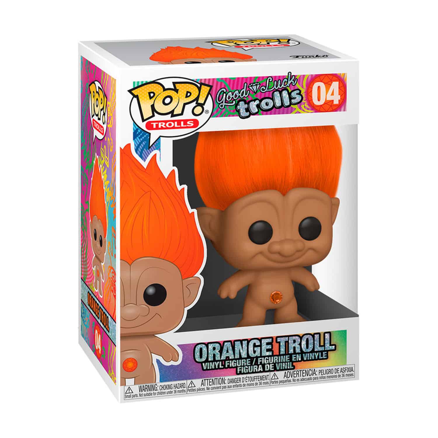 Trolls - Orange Troll Funko Pop!