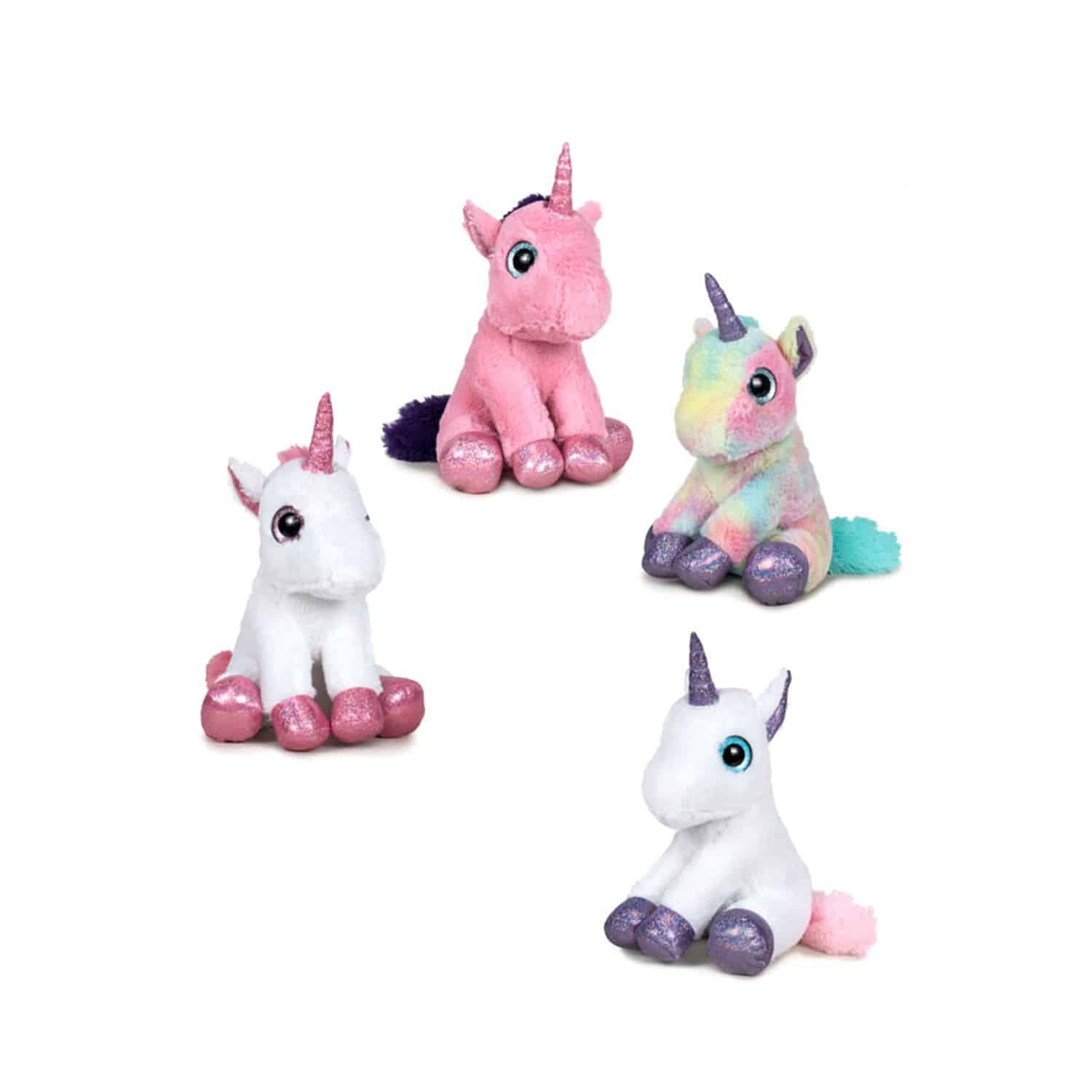 unicorns-assorted-mulitcolor-plushies