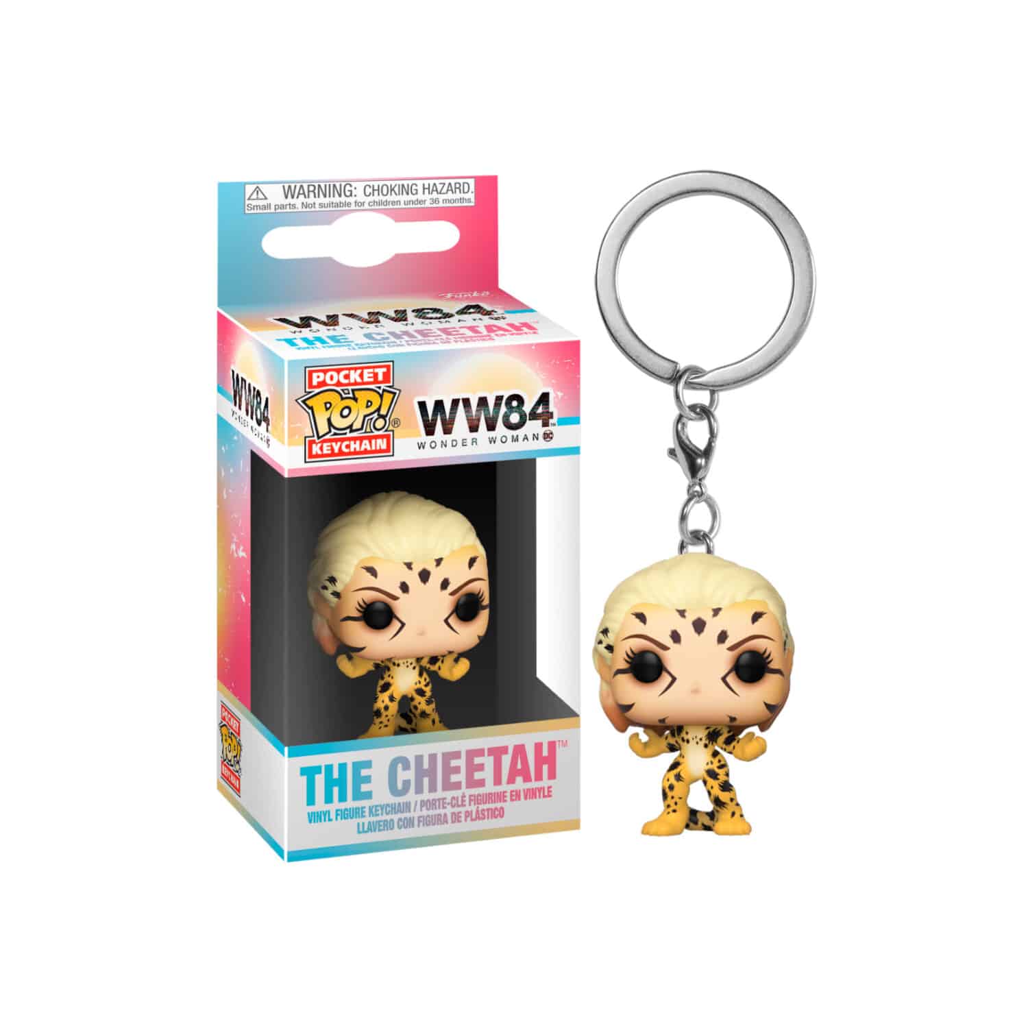 WW84 - Cheetah Pocket Pop! Keychain