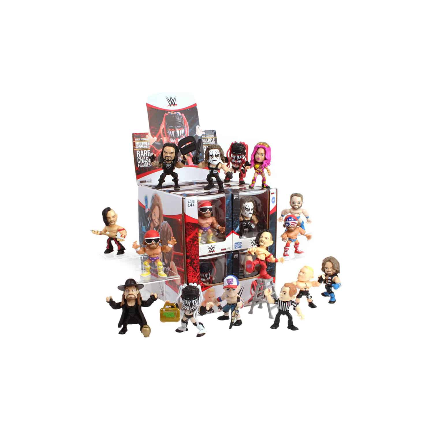 WWE - Action Vinyls Mini Figures Wave 1 (The Loyal Subjects)