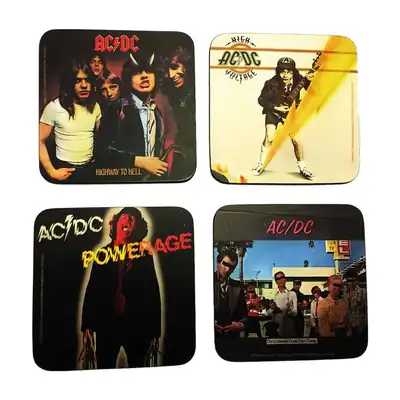 AC/DC - Coasters 4-pack