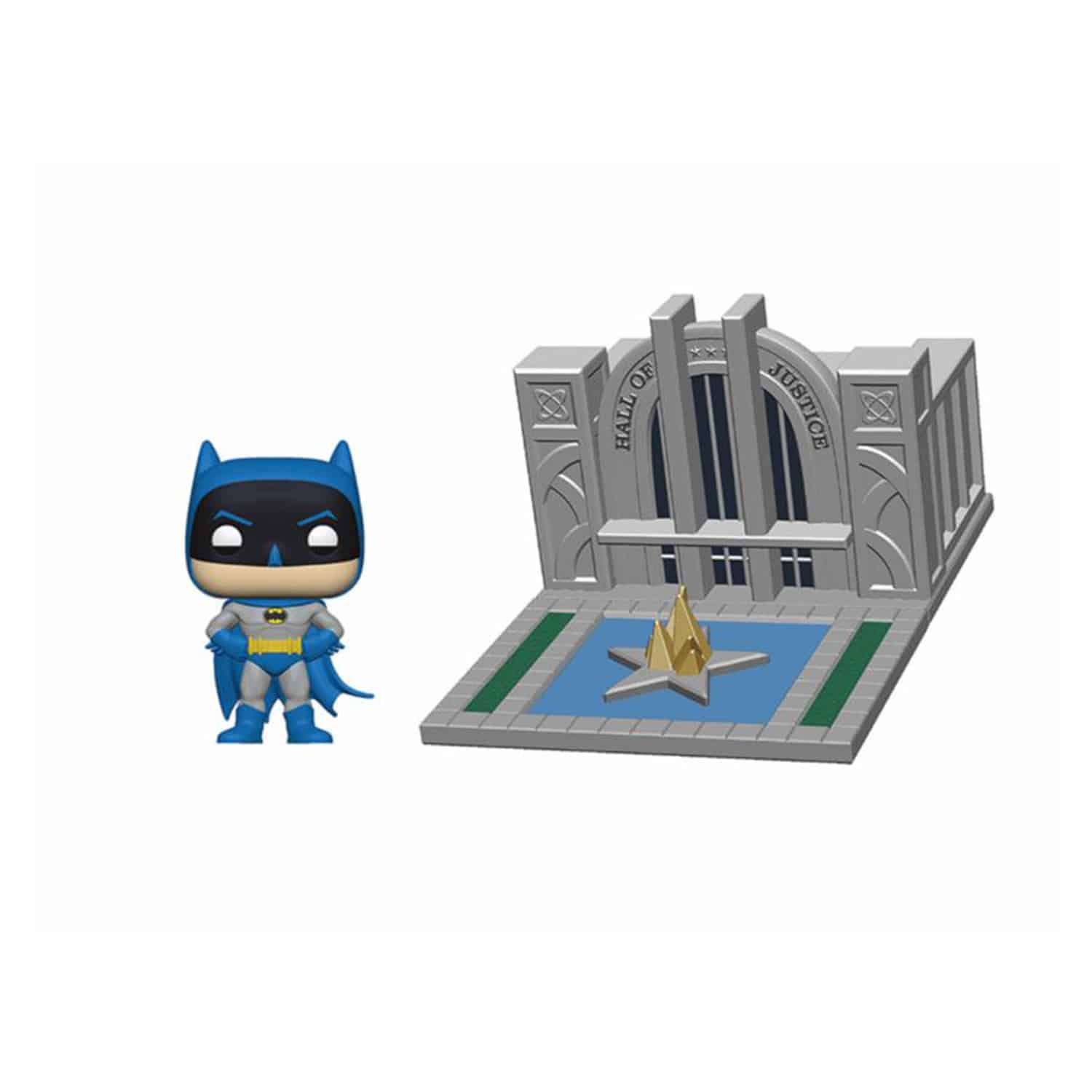 DC - Batman 80th Batman & Hall of Justice Funko Pop!