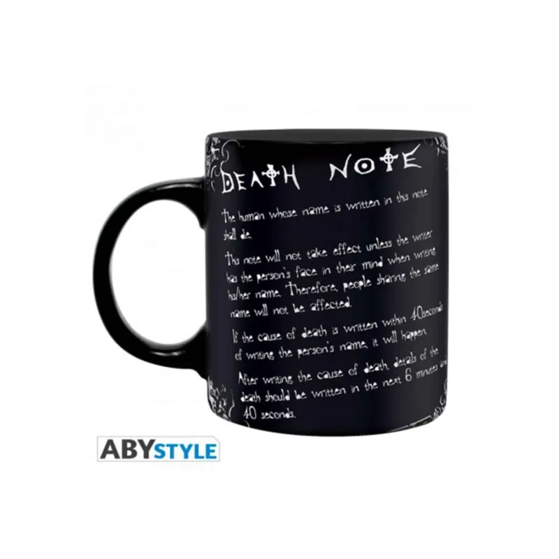 death-note-l-and-rules-mug-1 Death Note - L & Rules Mug