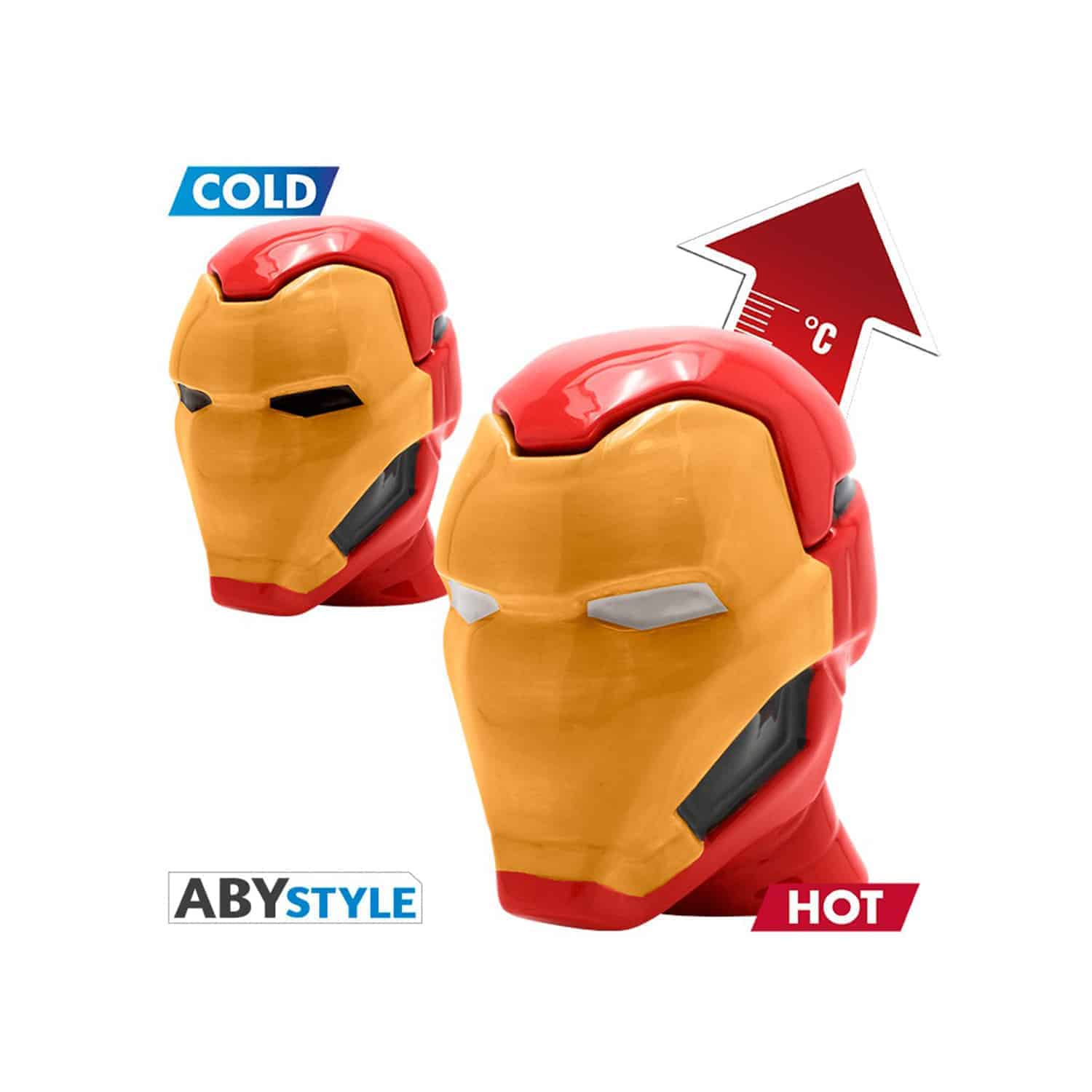 Marvel - Iron Man Heat Change 3D Mug