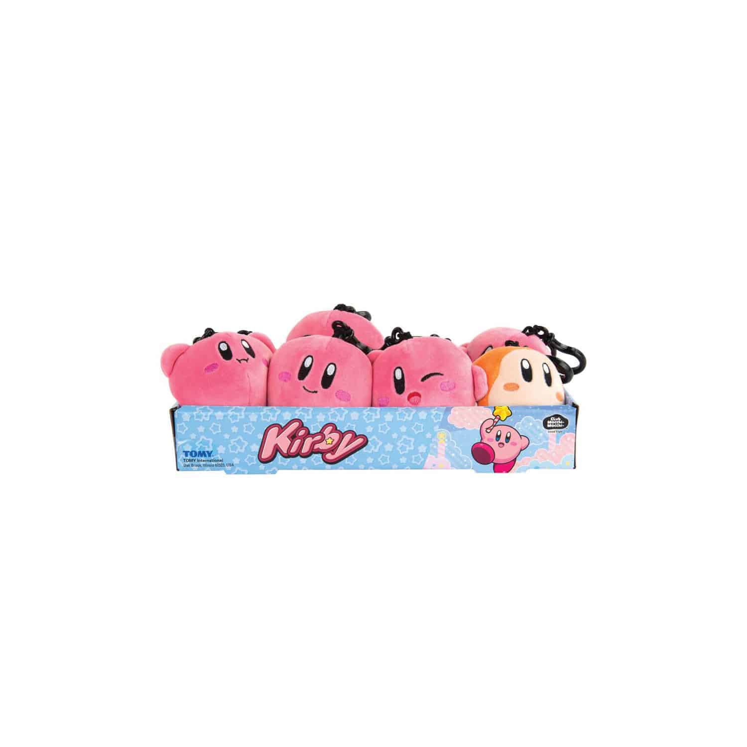 Kirby - Mocchi-Mocchi Clip On Plush Hanger Mystery Pick