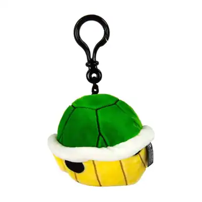 mario-green-shell-plush-hanger Mario Kart - Green Shell Mochi-Mochi Clip On Plush Hanger