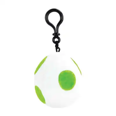 mario-yoshis-egg-plush-hanger Mario Kart - Yoshi Egg Mochi-Mochi Clip On Plush Hanger