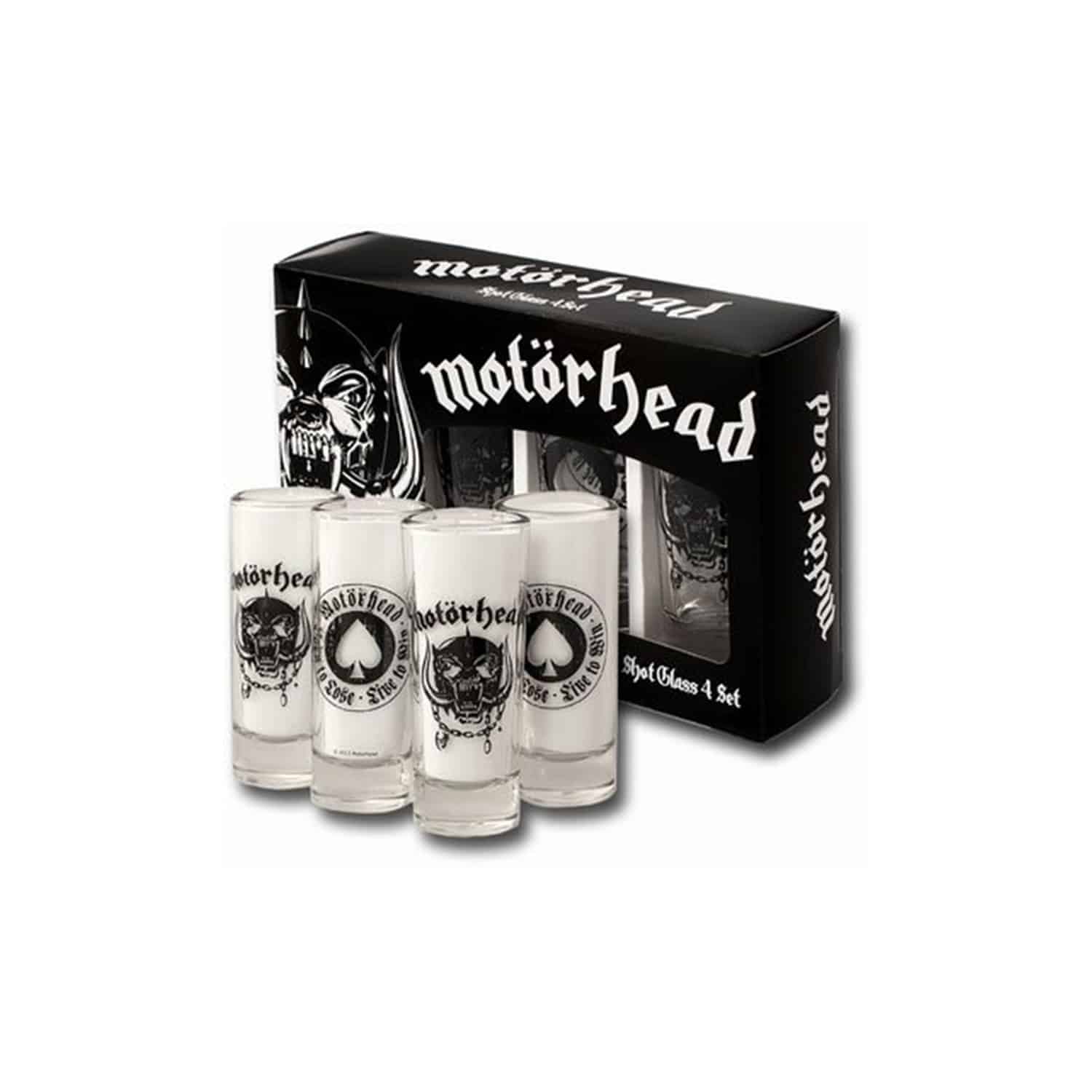 Motörhead Shotglasses 4-Pack