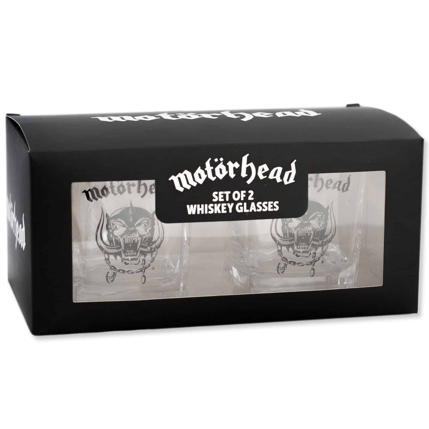 Motörhead Whishey Glasses 2-Pack