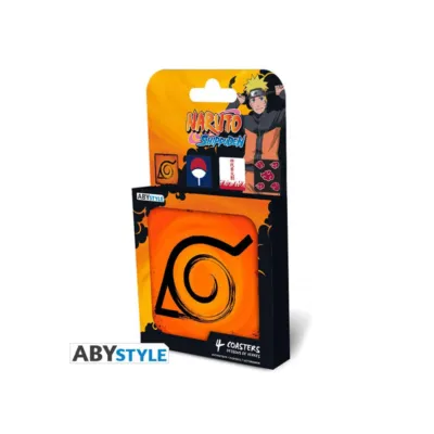 Naruto Shippuden - Emblems Coasters Set of 4