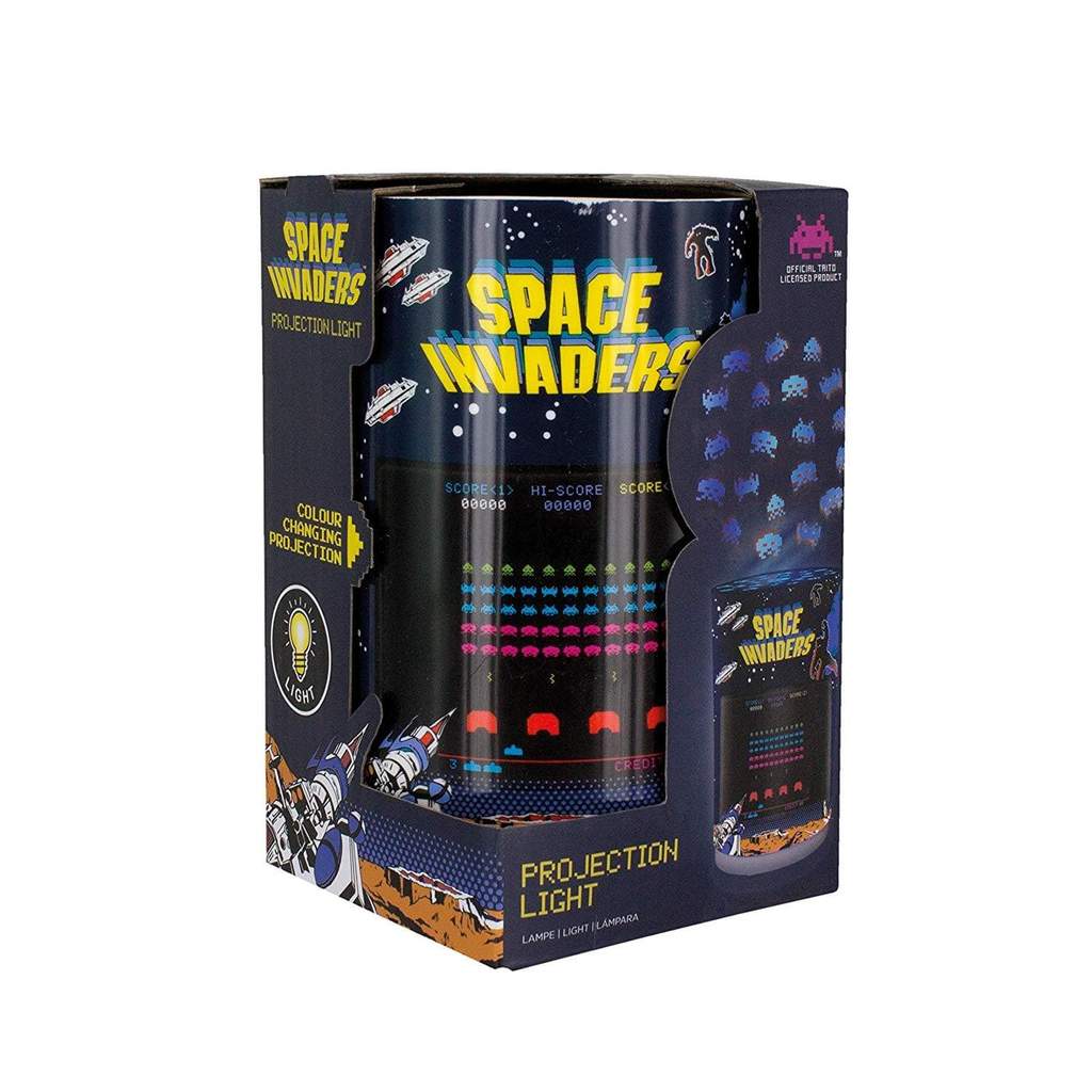 Space Invaders Retro Arcade Color Changing Projection Wall Night Light New 