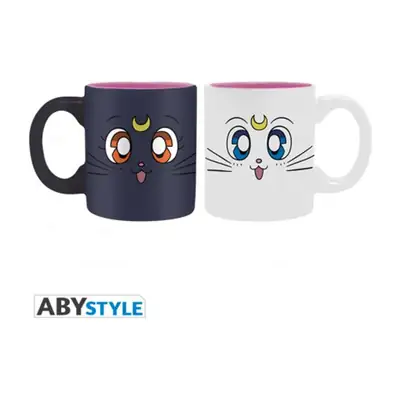 sailor-moon-guardian-cats-espresso-mugs-2-pack Sailor Moon - Luna & Artemis Espresso Mugs 2-Pack