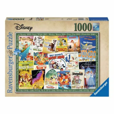Disney Vintage Movie Poster 1000pcs Puzzle – Ravensburger