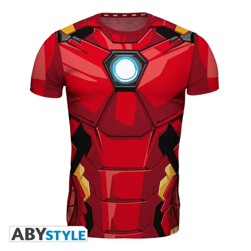 marvel-iron-man-replica-t-shirt Marvel – Iron Man Replica T-Shirt