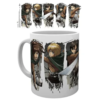 attack-on-titan-characters-montage-mug Attack on Titan – Character Montage Mug